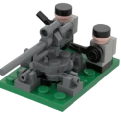 Brickskrieg - German 88mm Artillery