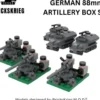 Brickskrieg - German 88mm Artillery Box Set