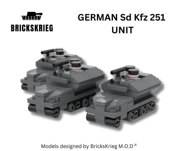 Brickskrieg - German 88mm Artillery Box Set