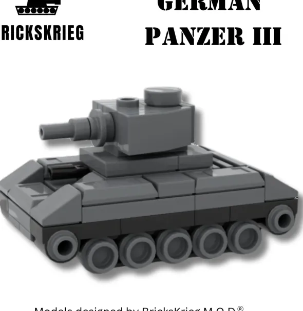Brickskrieg - German Panzer III