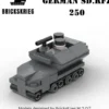Brickskrieg - German Sd Kfz 250