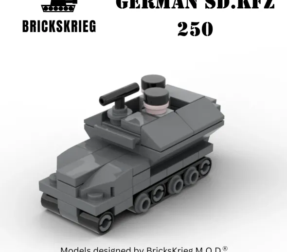 Brickskrieg - German Sd Kfz 250