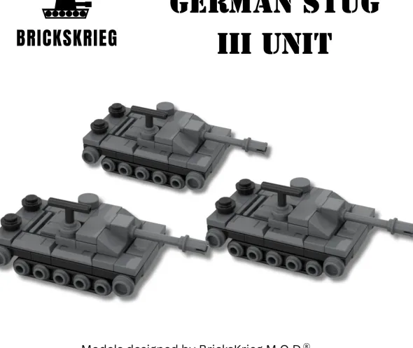 Brickskrieg - German StugG III - Unit