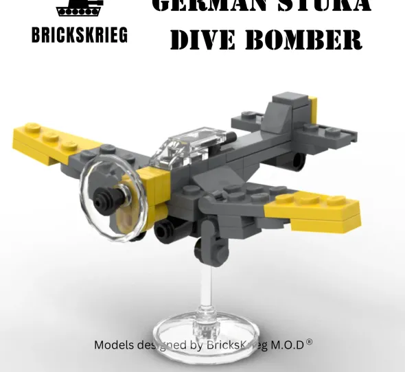 Brickskrieg - German Stuka Dive-bomber