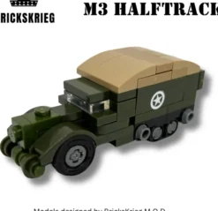 Brickskrieg - US M3 Halftrack
