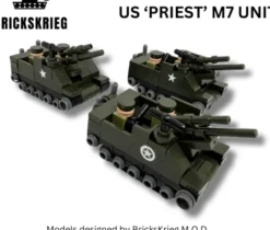 Brickskrieg - US M7 'Priest' - Unit