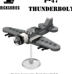 Brickskrieg - US P-47 Thunderbolt