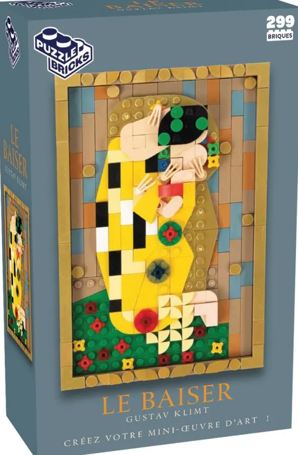 Briques Art : Le Baiser