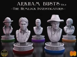 Bustes d'Investigateurs Lovecraftiens Vol. 11 – Investigateurs du Val Hemlock