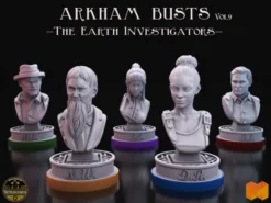 Bustes d'Investigateurs Lovecraftiens Vol. 9 – Investigateurs des Confins de la Terre