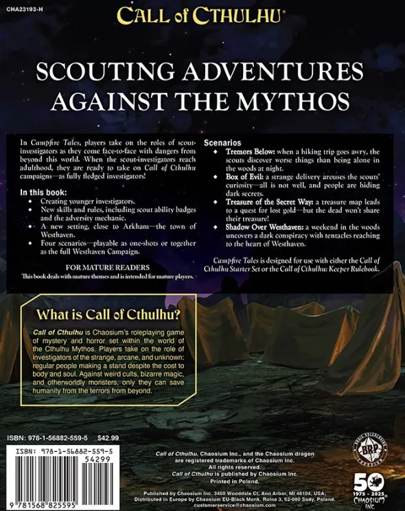 Call of Cthulhu 7th Ed - Campfire Tales