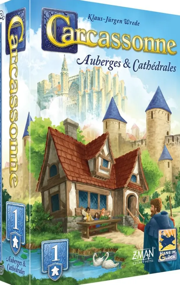 Carcassonne : Extension 1 - Auberges et Cathédrales
