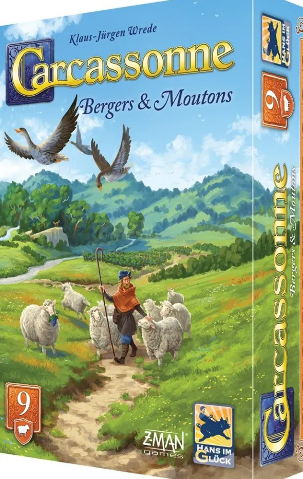 Carcassonne : Extension 9 - Bergers et Moutons