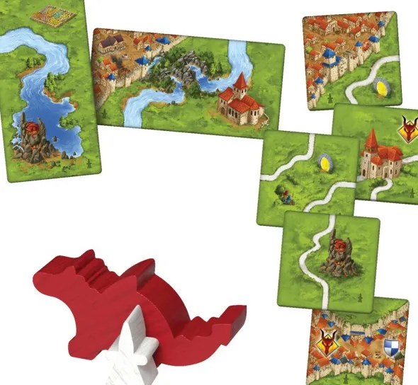 Carcassonne : Extension 3 - Dragon & Fée