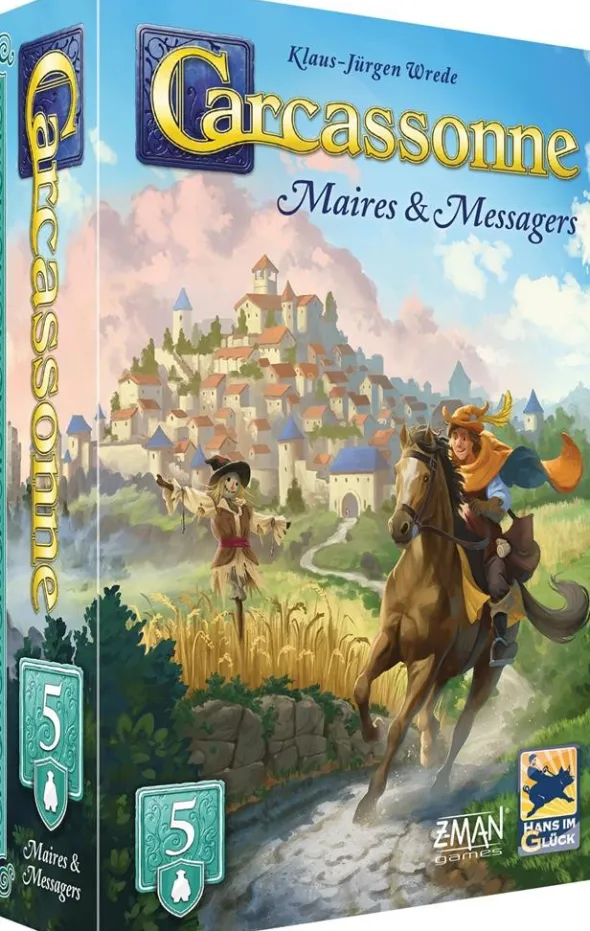 Carcassonne : Extension 5 - Maires & Messagers