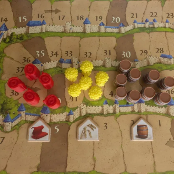 Carcassonne - Jeton marchandise 3D