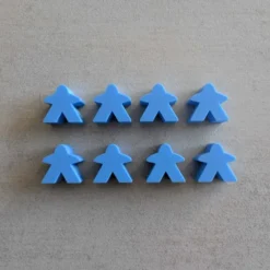 Carcassonne - Set de 8 Meeples classic