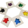 Carcassonne: Set de 6 Petits Sacs en Tissu