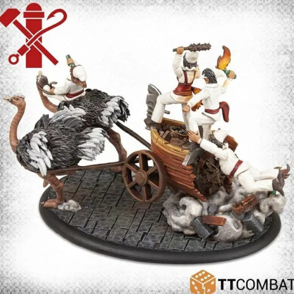 Carnevale - Ostrich Chariot