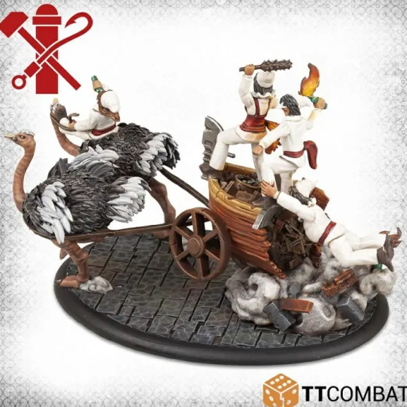 Carnevale - Ostrich Chariot