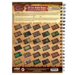 Cartes de Batailles Epiques - Donjons Taille L