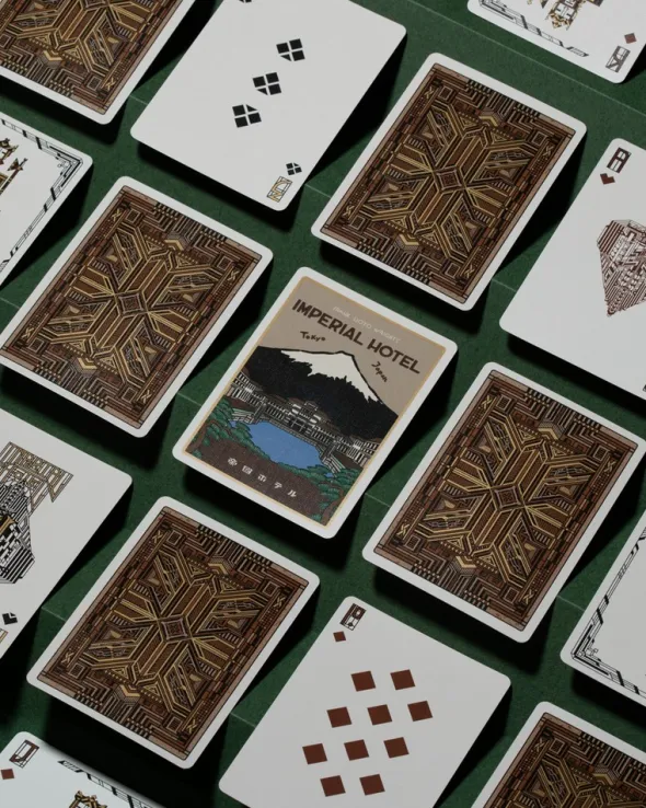 Cartes à jouer Art of Play - Imperial Hotel