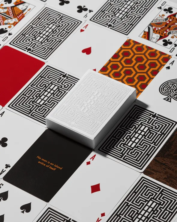 Cartes à jouer Art of Play - Overlook: Maze Back