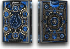 Cartes à jouer Theory11 - Avengers - Edition Bleue