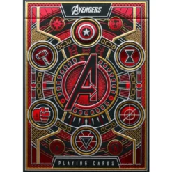 Cartes à jouer Theory11 - Avengers - Edition Rouge