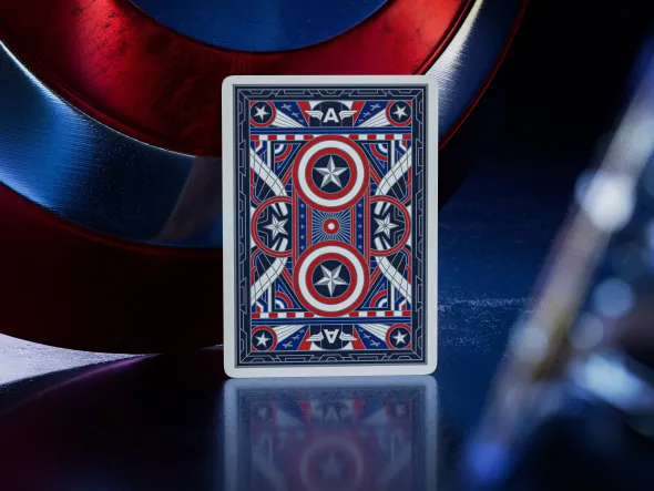 Cartes à jouer Theory11 - Captain America