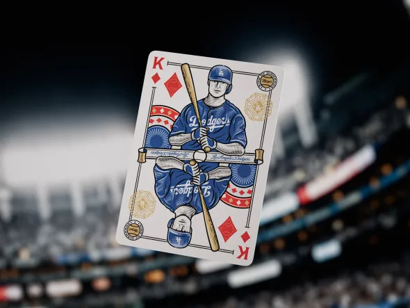 Cartes à jouer Theory11 - Los Angeles Dodgers