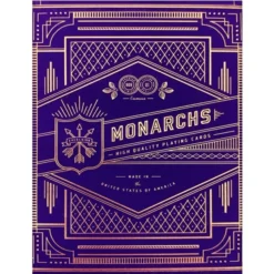 Cartes à jouer Theory11 - Monarch - Purple