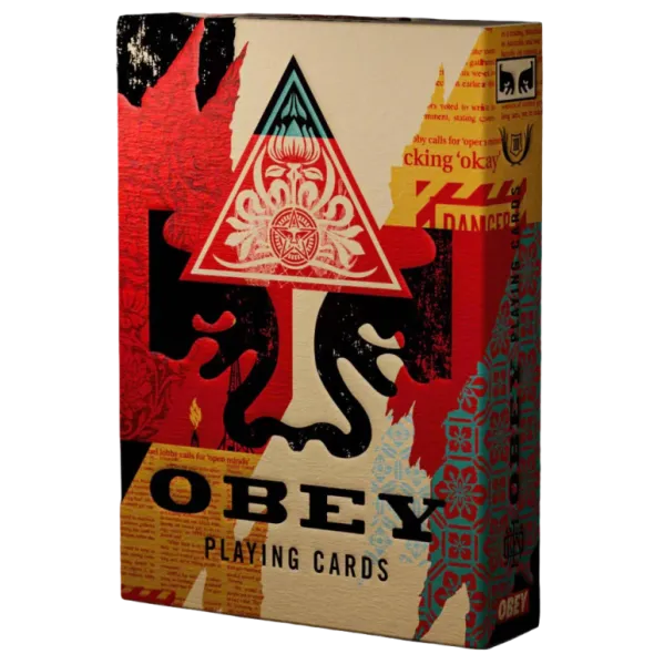Cartes à jouer Theory11 - Obey Collage
