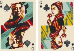 Cartes à jouer Theory11 - Obey Gold