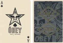 Cartes à jouer Theory11 - Obey Gold