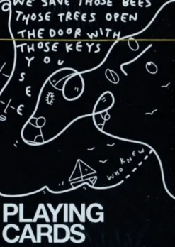 Cartes à jouer Theory11 - Shantell Martin Black