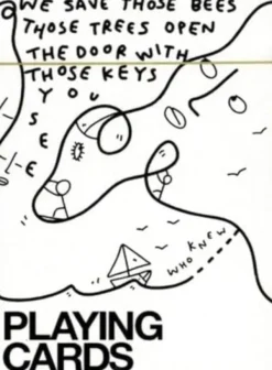 Cartes à jouer Theory11 - Shantell Martin White