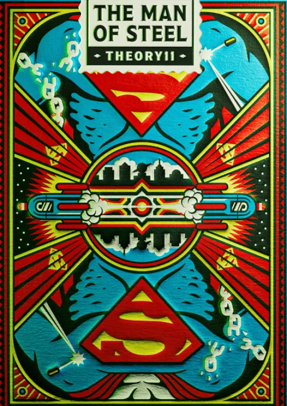 Cartes à jouer Theory11 - Superman