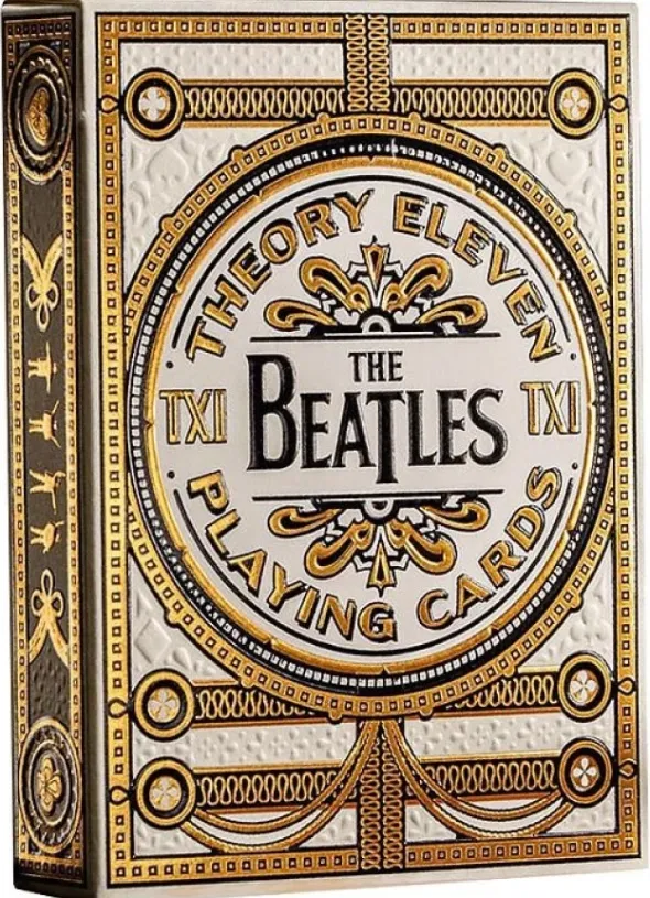 Cartes à jouer Theory11 - The Beatles - White Edition