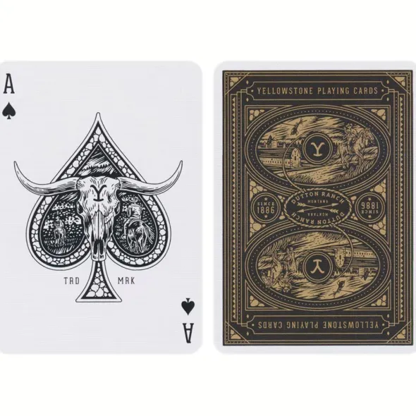 Cartes à jouer Theory11 - Yellowstone