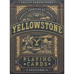 Cartes à jouer Theory11 - Yellowstone