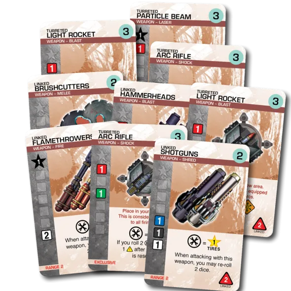 Car Wars: Linked Weapons Pack