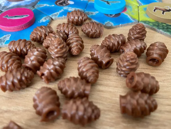 Cascadia - Set Pommes de Pin 3D - 25 pièces