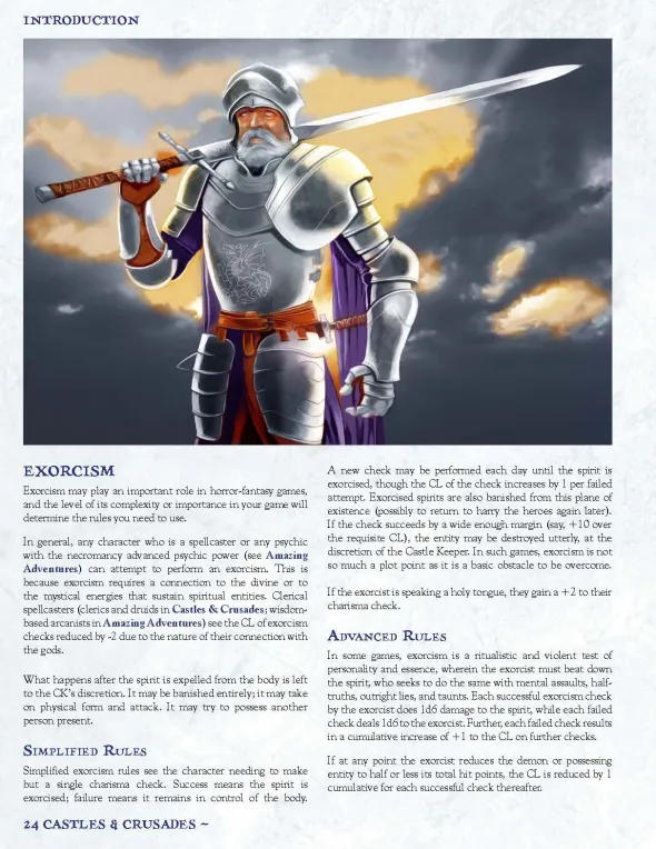 Castles & Crusades - Codex Exaltum