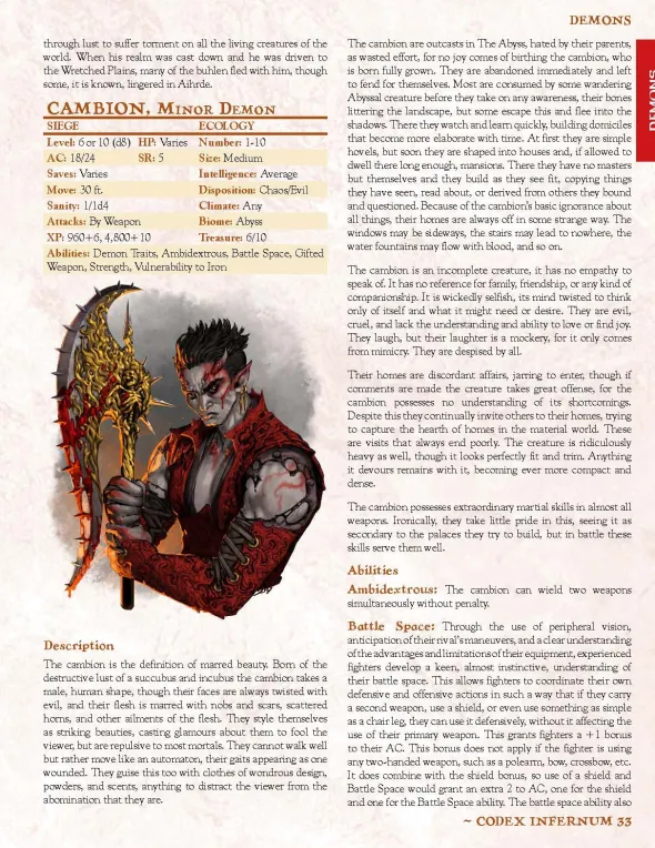 Castles & Crusades - Codex Infernum
