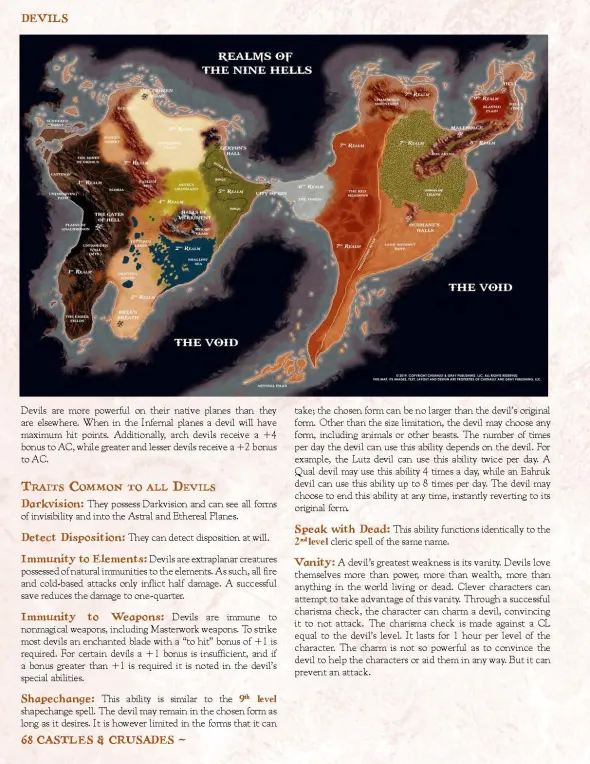 Castles & Crusades - Codex Infernum