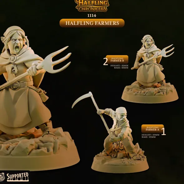 Cast n Play - Chroniques Halfelines - Fermiers