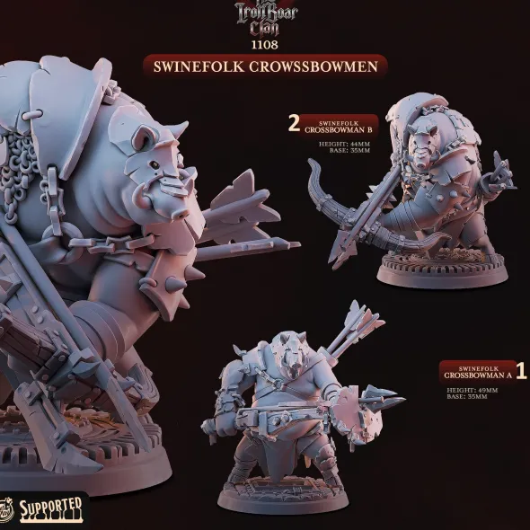 Cast n Play - Clan des Groins de Fer - Set Complet