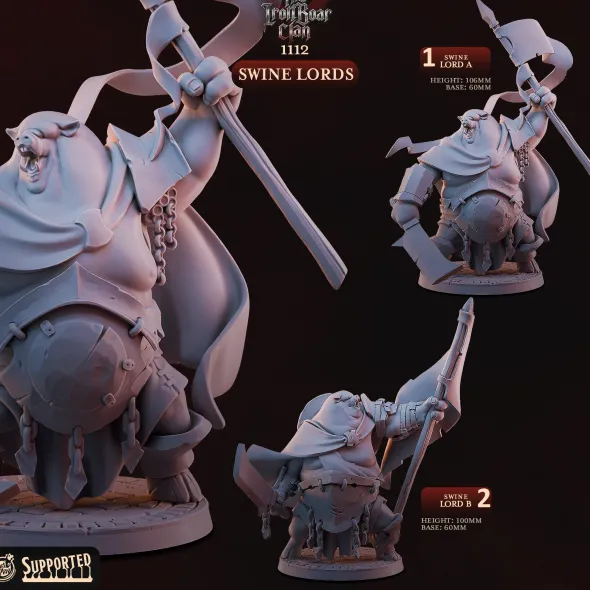 Cast n Play - Clan des Groins de Fer - Set Complet