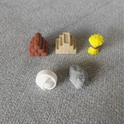 Catan - Jetons de ressource 3D